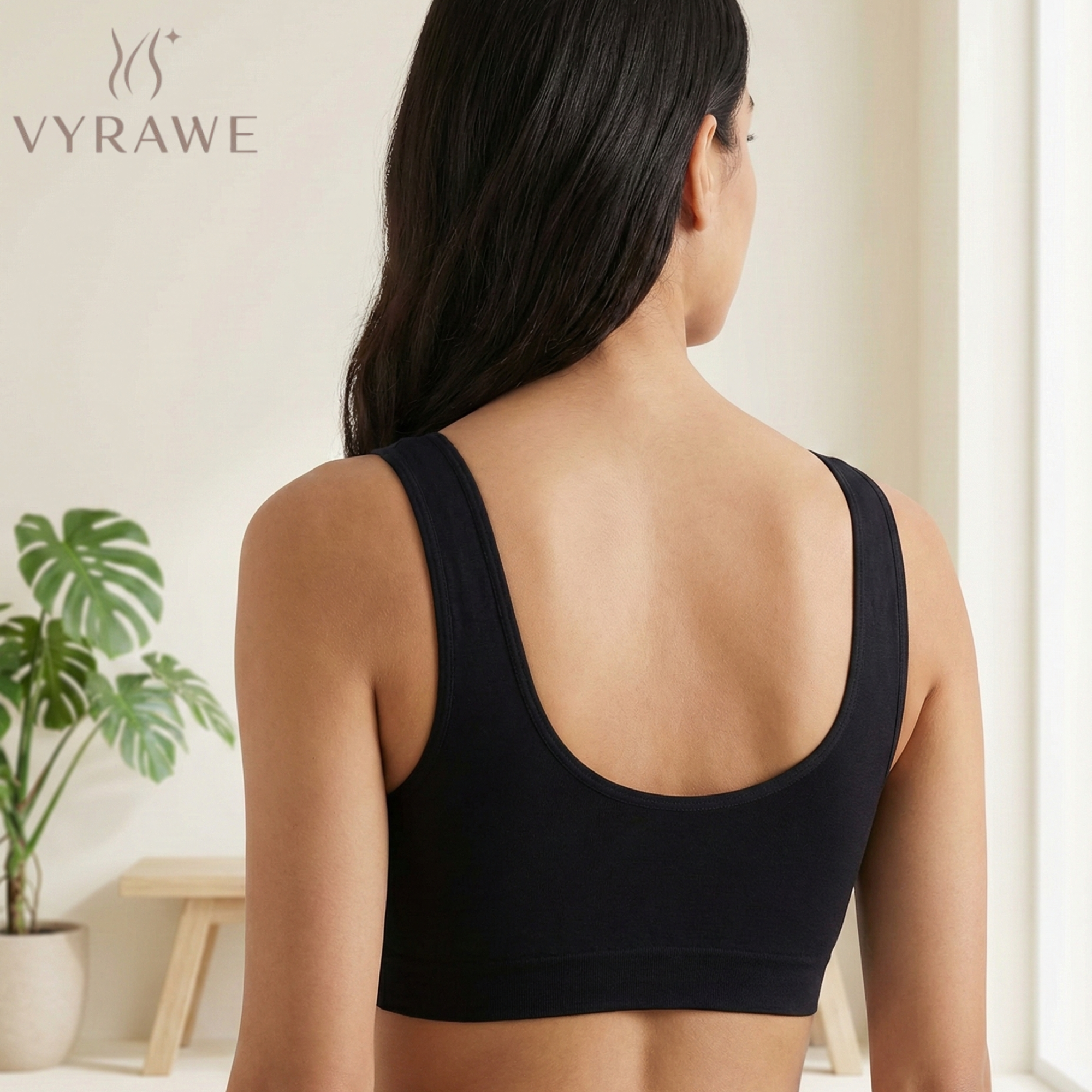 Vyrawe FlexComfort Non-Padded Non-Wired Sports Bra